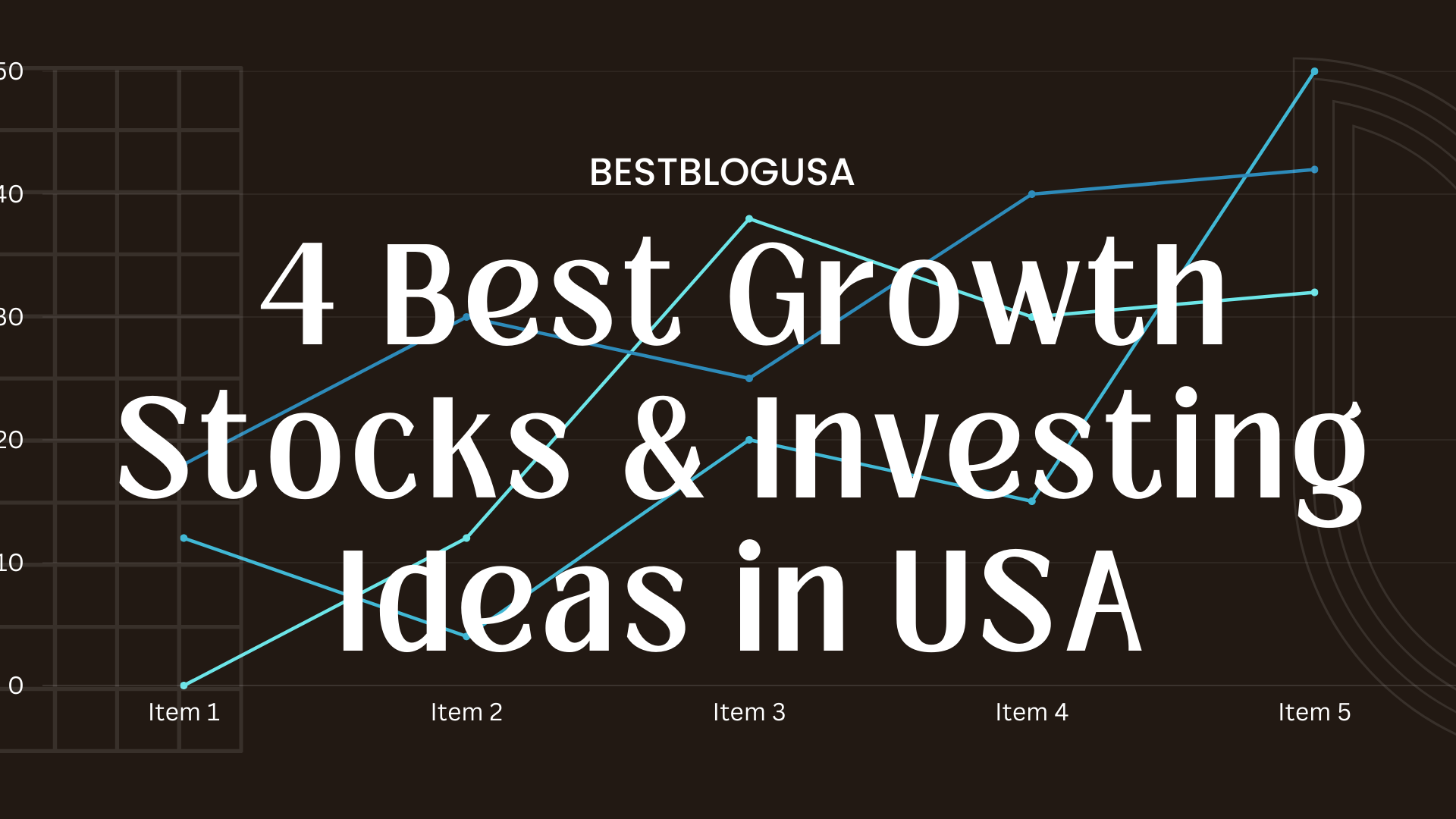 4 BEST GROWTH STOCKS : Investing Ideas in USA