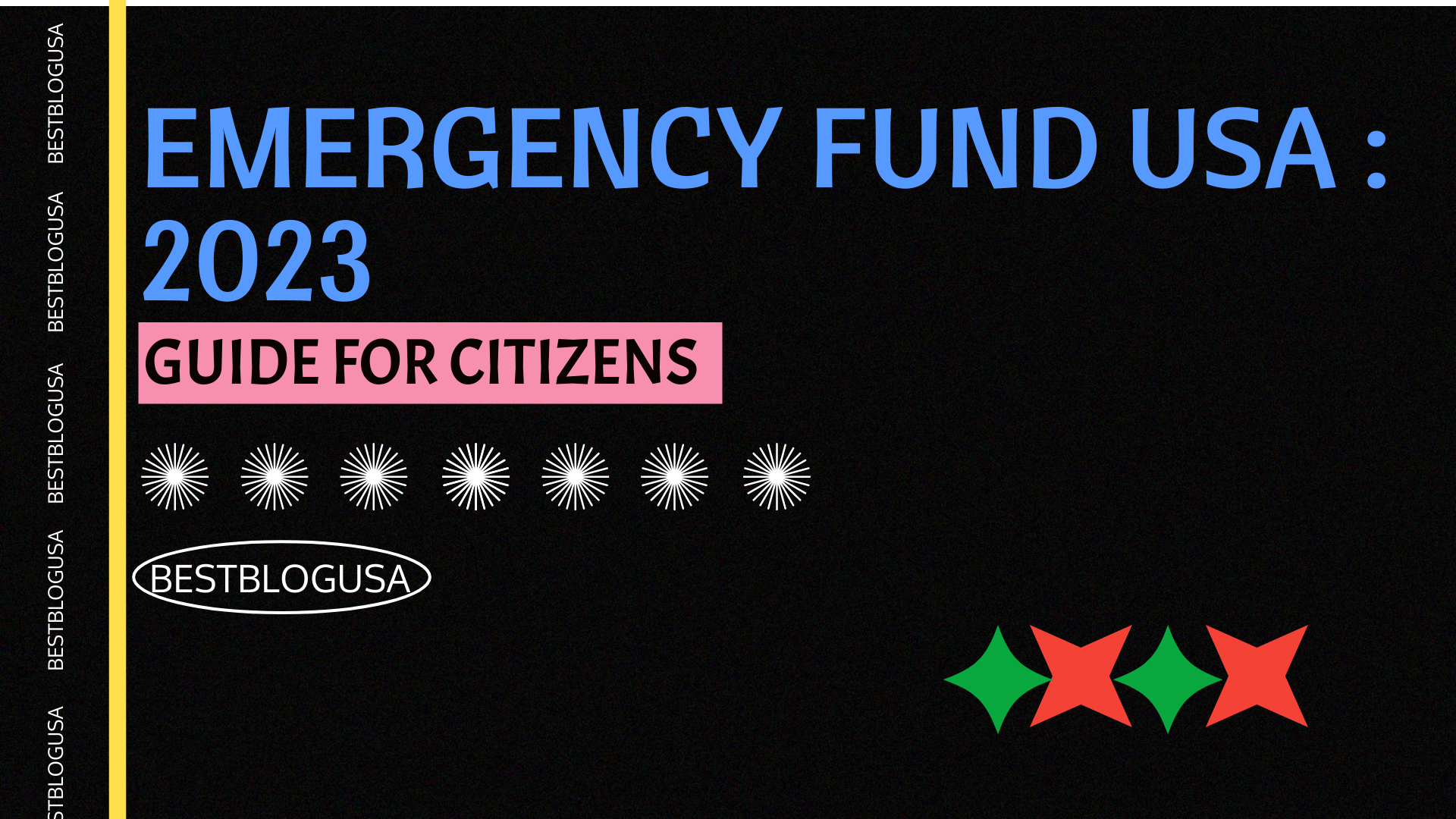 EMERGENCY FUND USA 2023 : Guide for Citizens